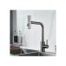 Смеситель для кухни с мультифункциональным изливом Raffine (Раффин) F203T, оружейная сталь