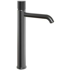 Смеситель для раковины Paini Cox Grip высокий 7GPZ205OLL черный брашированный
