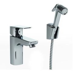 Смеситель для раковины Paini Viva Style с гигиеническим душем P4CR205/574 хром