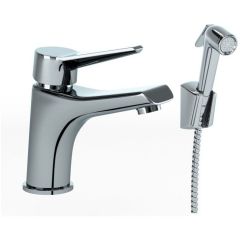 Смеситель для раковины Paini Messina с гигиеническим душем MECR205/574 хром