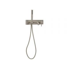 Смеситель для ванны и душа Allen Brau (Аллен Брау) Priority 5.31006-BN с внутренней частью, брашированный никель