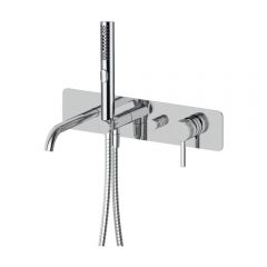 Смеситель для ванны и душа Allen Brau (Аллен Брау) Priority 5.31A05-00 с внутренней частью, хром