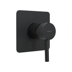 Смеситель для душа Allen Brau (Аллен Брау) Priority 5.31012-31 с внутренней частью, черный матовый