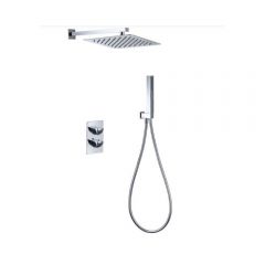 Встраиваемая душевая система Allen Brau (Аллен Брау) Infinity 5.21016-00 со смесителем и термостатом, хром