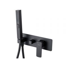 Смеситель для душа Allen Brau (Аллен Брау) Infinity 5.21011-31 с внутренней частью, черный матовый