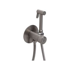 Встраиваемый смеситель с гигиеническим душем Allen Brau (Аллен Брау) Liberty 5.33005-BN с внутренней частью, никель