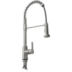 Смеситель для кухни Magnus (Магнус) 9250 выдвижной, сатин