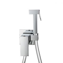 Смеситель для биде встраиваемый RoxenBath (РоксенБаз) Caspia 500960-CH с гигиеническим душем, хром