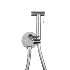Смеситель для биде встраиваемый RoxenBath (РоксенБаз) Santi 500940-CH с гигиеническим душем, хром