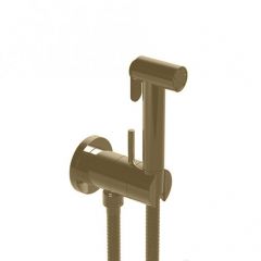 Гигиенический душ Cisal Shower с шлангом 120 см, вывод с держателем и встроенный прогрессивный картридж, цвет: никель полированный TT0079452B