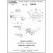 Смеситель для раковины Daniel (Дэниел) Reflex, встраиваемый в стену однорычажный (излив 18,8 см), цвет черный матовый RX632P-15