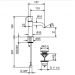 Смеситель Fantini Nostromo для раковины, на 1 отверстие, цвет: хром 50 02 G904F