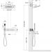 Встраиваемая душевая система с термостатом Timo (Тимо) Petruma, хром, SX-5249/00SM