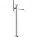 Напольный смеситель Gessi Anello для ванны, внешняя часть, цвет: хром 63328#031