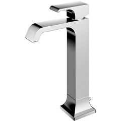 Смеситель Toto (Тото) GC для раковины высокий на 1 отверстие, со сливным клапаном, цвет: хром TLG08305R