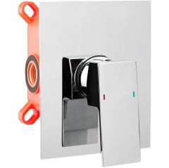 Смеситель для душа AQG Bold, встраиваемый, цвет хром 01BOL350CR
