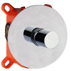 Смеситель для душа AQG Tube, встраиваемый, цвет черный матовый 01TUB350NG