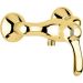 Смеситель однорычажный Emmevi (Эммеви) Harmony, без набора для душа, золото, 22002/OR