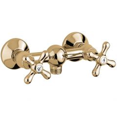 Смеситель для душа Emmevi Deco Classic, двухвентильный без набора для душа, бронза 12002/BR