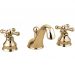 Смеситель Emmevi Deco Classic, двухвентильный, излив 13 см, на 3 отверстия, с донным клапаном, бронза, 12033/BR
