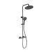 Душевая система с термостатом Wonzon and Woghand (Вонзон И Вогханд) , Темный графит WW-B3013-T1-BGG
