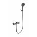 Смеситель для душа с термостатом Wonzon and Woghand (Вонзон И Вогханд) , Темный графит WW-B2048-A-BGG