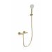 Смеситель для душа с термостатом Wonzon and Woghand (Вонзон И Вогханд) , Брашированное золото WW-B2063-A-BG