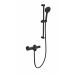 Смеситель для ванны с душевым гарнитуром и термостатом Wonzon and Woghand (Вонзон И Вогханд) , Черный матовый WW-C2001-A-MB