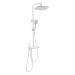 Душевая система с термостатом Wonzon and Woghand (Вонзон И Вогханд) , Белый матовый WW-B4132-A-MW