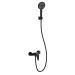 Смеситель для душа Wonzon and Woghand (Вонзон И Вогханд) , Черный матовый WW-AE3102-MB