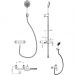 Смеситель для душа Wonzon and Woghand (Вонзон И Вогханд) , Черный матовый WW-AE3102-MB