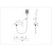 Смеситель для душа Wonzon and Woghand (Вонзон И Вогханд) , Черный матовый WW-88048068-MB