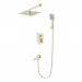 Душевая система встраиваемая Wonzon and Woghand (Вонзон И Вогханд) , Брашированное золото WW-88087068-BG
