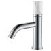 Смеситель Богеме (Boheme) Stick для умыв. низ. Chrome Mramor WHITE Комплект 121-CR-MR-W