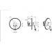 Смеситель Богеме (Boheme) встроенный Tradizionale Chromo черная керамика 265-BLC