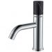 Смеситель Богеме (Boheme) Stick для умыв. низ. Chrome Mramor BLACK Комплект 121-CR-MR-B