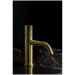 Смеситель Богеме (Boheme) Stick для умыв. низ. Mat Gold низкий с ручкой Diamond 121-MG
