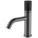 Смеситель Богеме (Boheme) Stick для умыв. низ. Gun Metal Mramor BLACK Комплект 121-GM-MR-B