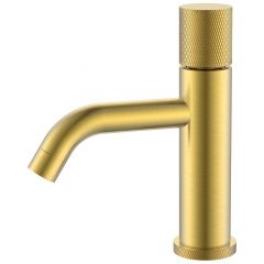 Смеситель Богеме (Boheme) Stick для умыв. низ. Mat Gold низкий с ручкой Touch 121-MG.2