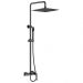 Стойка для душа Богеме (Boheme) со смесителем Venturo Shine Gun Metall 378-SGM