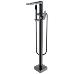 Смеситель Богеме (Boheme) напольный Venturo Shine Gun Metall 379-SGM