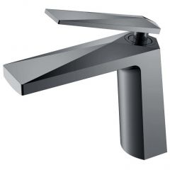 Смеситель Богеме (Boheme) для умывальника Venturo Shine Gun Metall 371-SGM