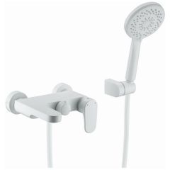 Смеситель Богеме (Boheme) для ванны Spectre Matt White 453-MW