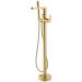 Смеситель Богеме (Boheme) напольный Spectre Matt Gold 459-MG