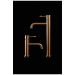 Смеситель Богеме (Boheme) для умывальника, Uno. Brushed Bronze 461-BRB