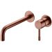 Смеситель Богеме (Boheme) для умывальника из стены, Uno. Brushed Bronze 465-BRB