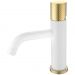 Смеситель Богеме (Boheme) Stick для умыв. низ. White Touch GOLD Комплект 121-WG.2