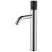Смеситель Богеме (Boheme) Stick для умыв. выс. Chrome Mramor BLACK Комплект 122-CR-MR-B