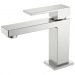 Смеситель Богеме (Boheme) для умывальника Qubic Brushed Nickel 471-NB