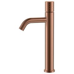 Смеситель Богеме (Boheme) Stick для умыв. выс. Copper Brushed Diamond 122-CB